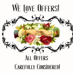 We love offers!